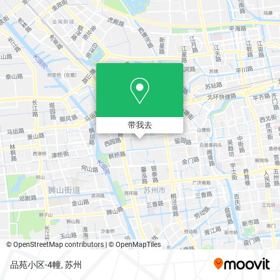 品苑小区-4幢地图