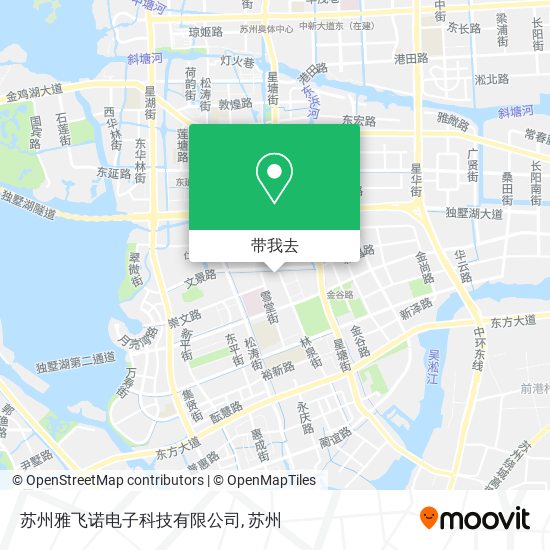 苏州雅飞诺电子科技有限公司地图