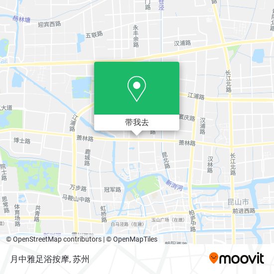 月中雅足浴按摩地图