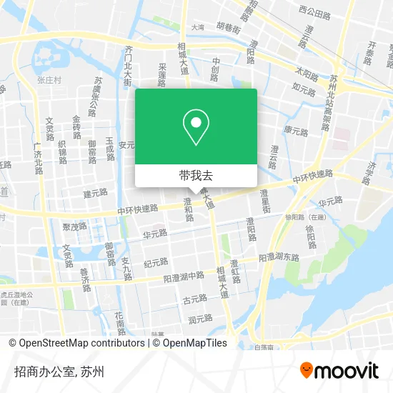 招商办公室地图