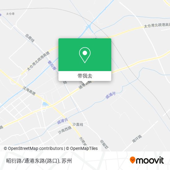 昭衍路/通港东路(路口)地图