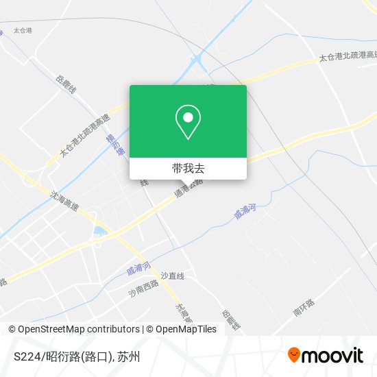 S224/昭衍路(路口)地图