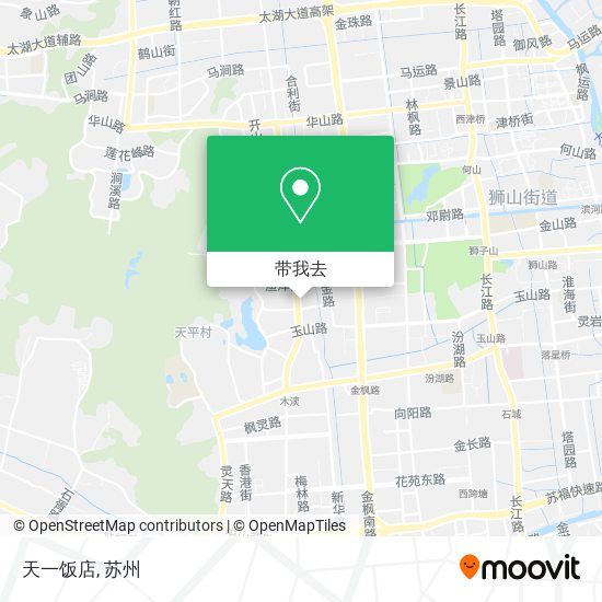 天一饭店地图