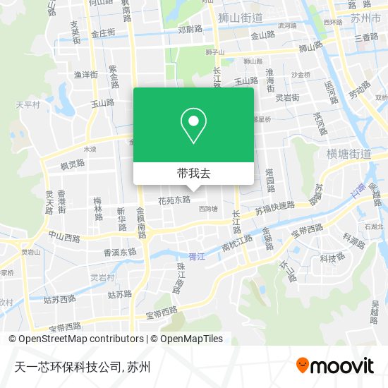 天一芯环保科技公司地图