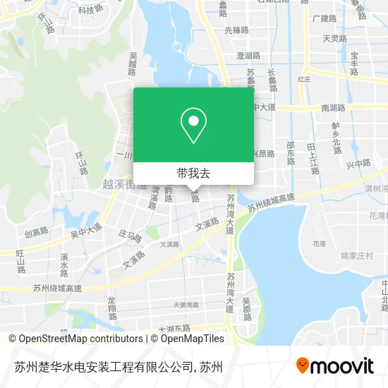 苏州楚华水电安装工程有限公公司地图