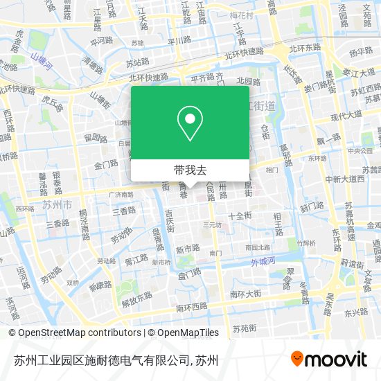 苏州工业园区施耐德电气有限公司地图