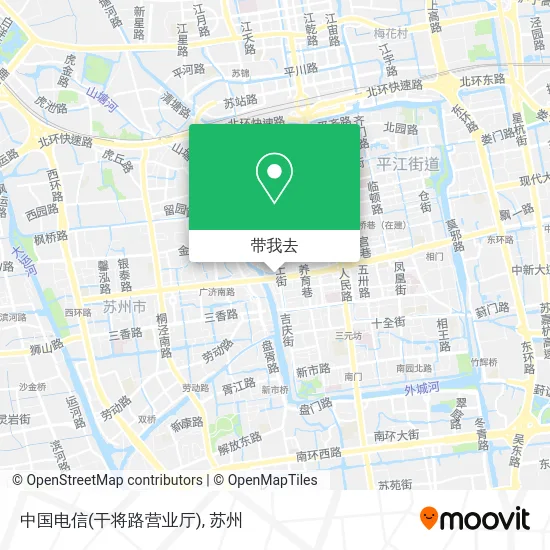 中国电信(干将路营业厅)地图