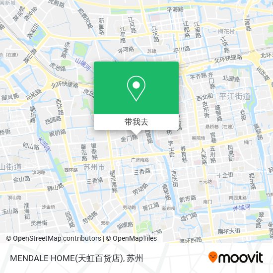 MENDALE HOME(天虹百货店)地图