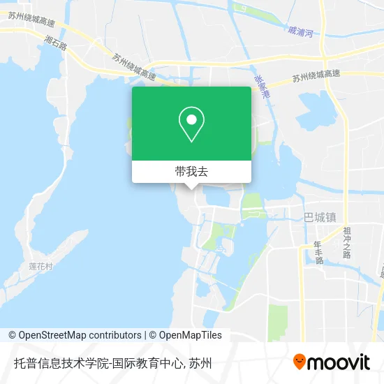 托普信息技术学院-国际教育中心地图