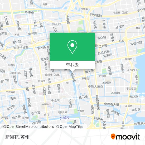 新湘苑地图