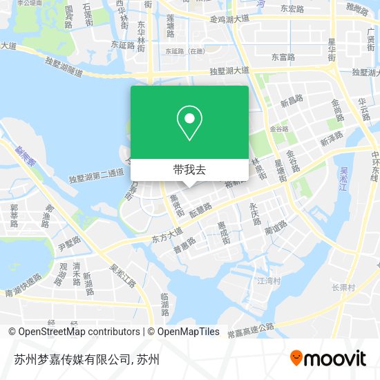 苏州梦嘉传媒有限公司地图