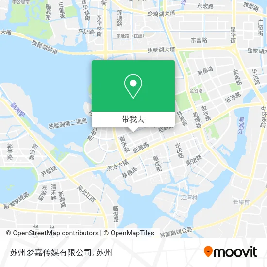 苏州梦嘉传媒有限公司地图