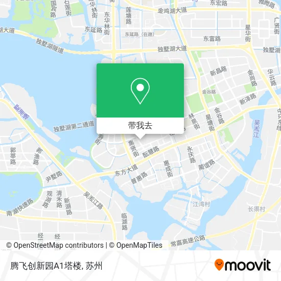 腾飞创新园A1塔楼地图
