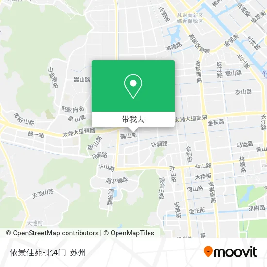 依景佳苑-北4门地图