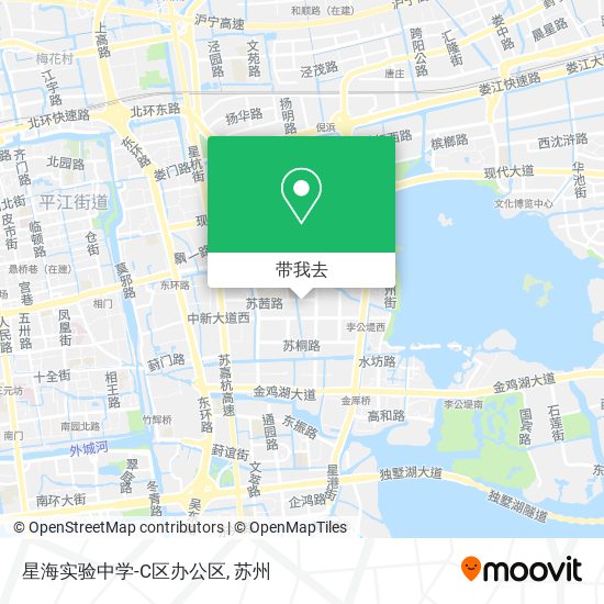 星海实验中学-C区办公区地图