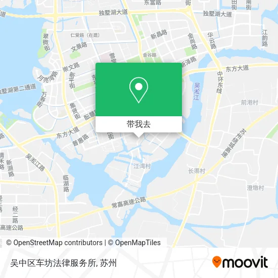 吴中区车坊法律服务所地图