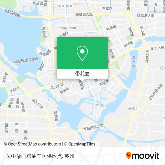 吴中放心粮油车坊供应点地图