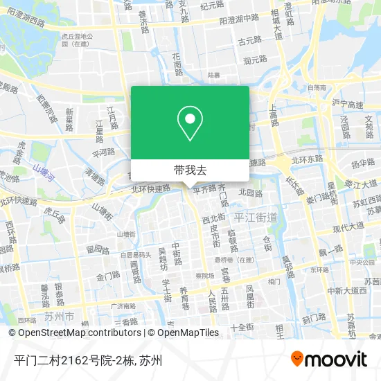 平门二村2162号院-2栋地图