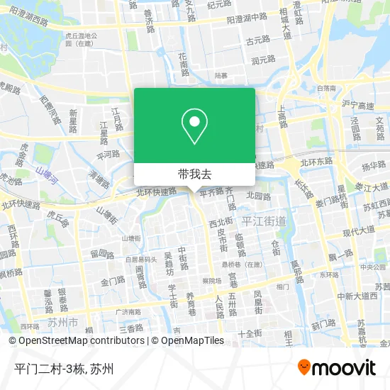 平门二村-3栋地图
