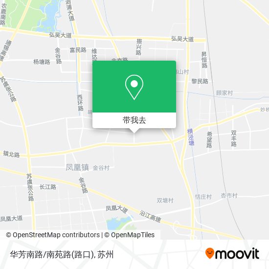 华芳南路/南苑路(路口)地图