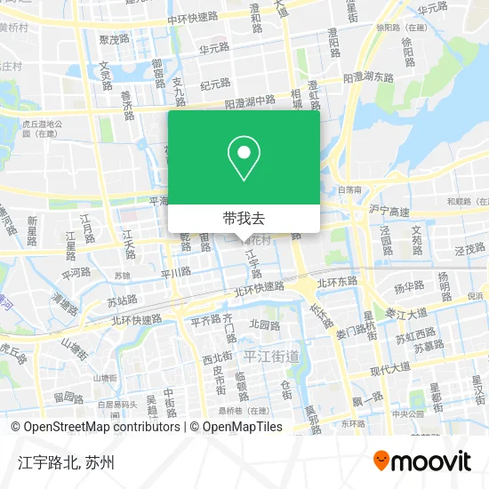 江宇路北地图
