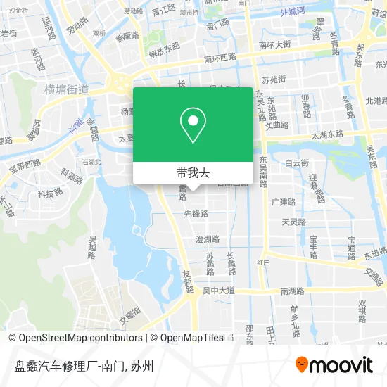 盘蠡汽车修理厂-南门地图