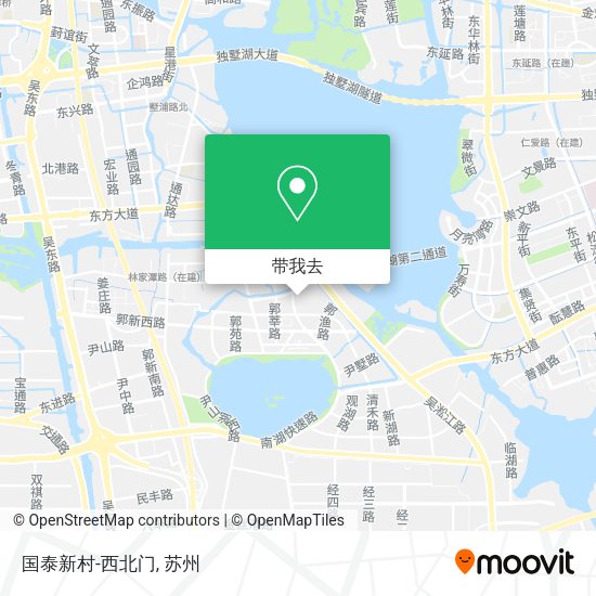 国泰新村-西北门地图