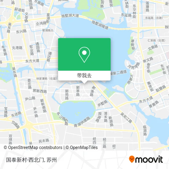 国泰新村-西北门地图