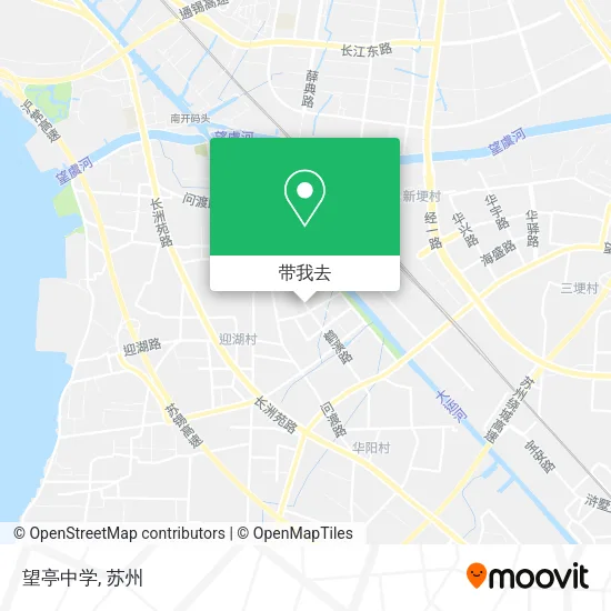 望亭中学地图
