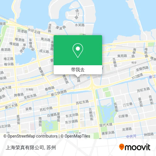 上海荣真有限公司地图