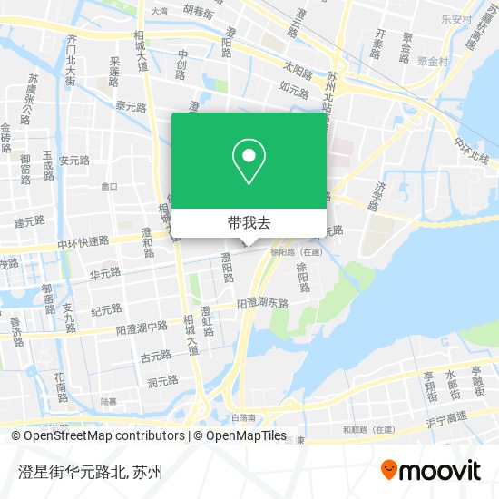 澄星街华元路北地图
