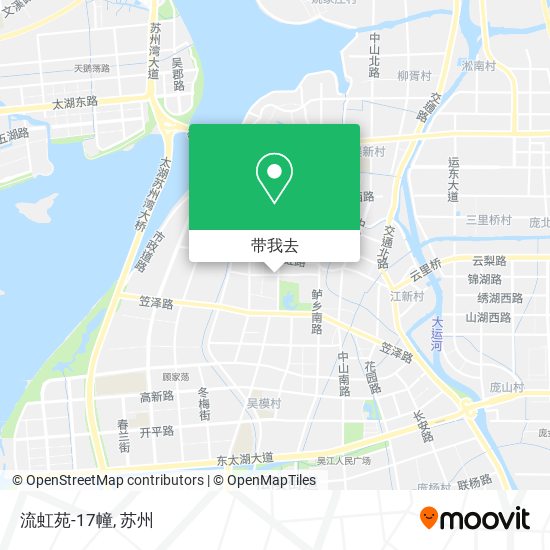 流虹苑-17幢地图