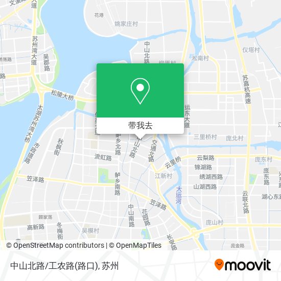 中山北路/工农路(路口)地图