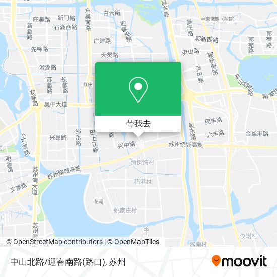 中山北路/迎春南路(路口)地图