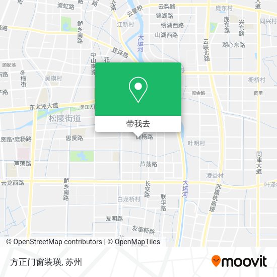方正门窗装璜地图