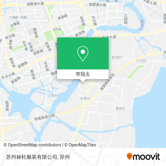 苏州林杜服装有限公司地图