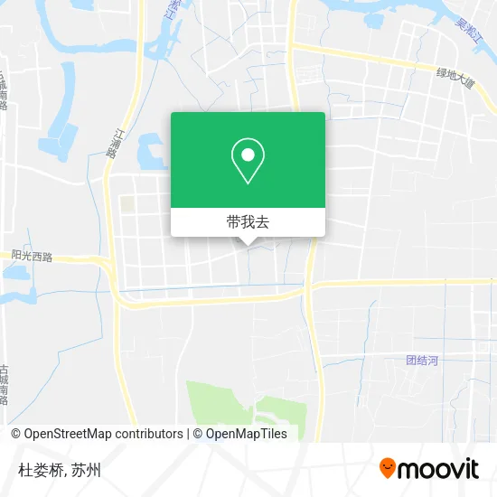 杜娄桥地图