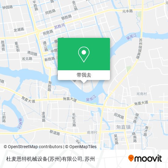 杜麦恩特机械设备(苏州)有限公司地图