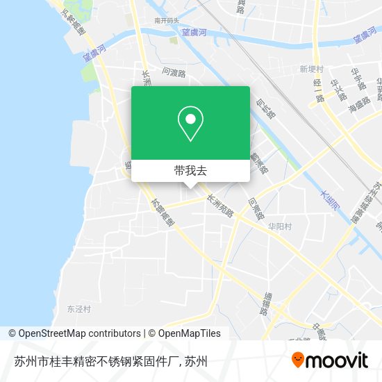 苏州市桂丰精密不锈钢紧固件厂地图