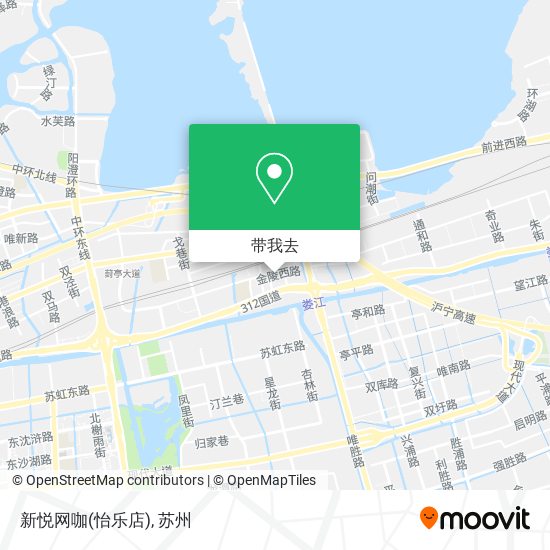 新悦网咖(怡乐店)地图