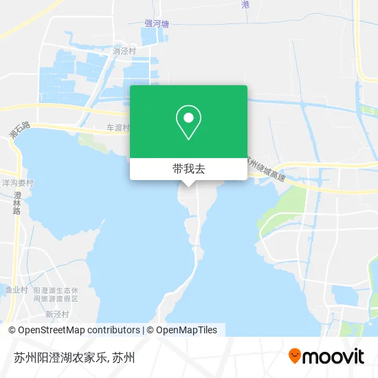 苏州阳澄湖农家乐地图