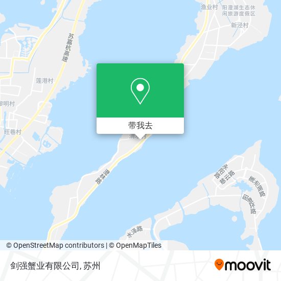 剑强蟹业有限公司地图