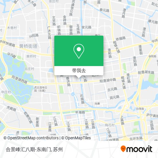 合景峰汇八期-东南门地图