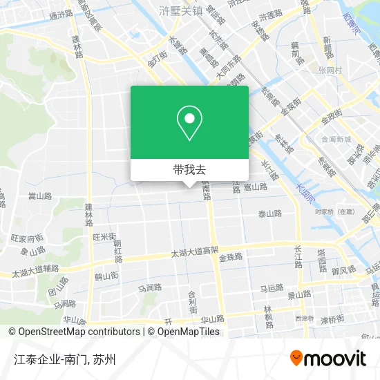 江泰企业-南门地图