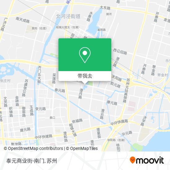 泰元商业街-南门地图