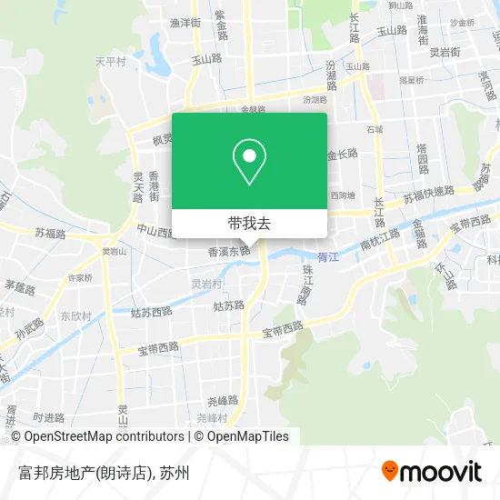 富邦房地产(朗诗店)地图