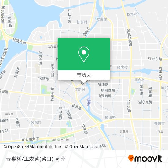 云梨桥/工农路(路口)地图