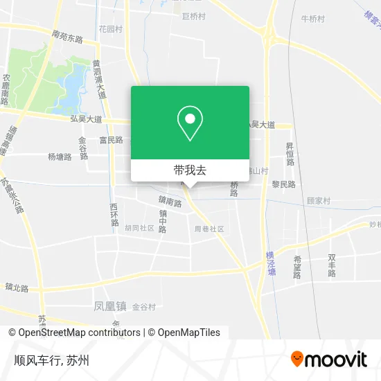 顺风车行地图