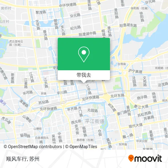 顺风车行地图