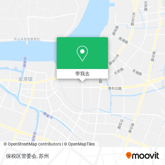 保税区管委会地图